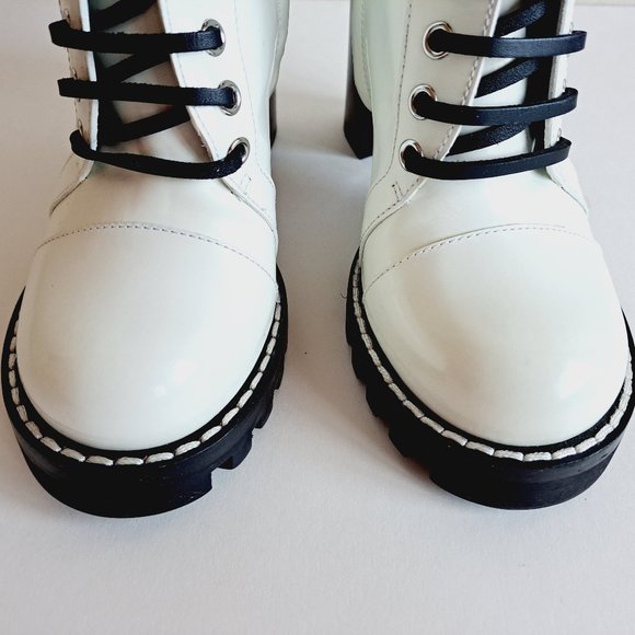 Louis Vuitton Patent Calfskin Star Trail Ankle Boots Size 36.5 - Picture 7 of 16